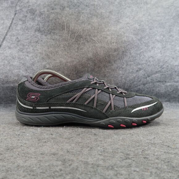 Skechers Shoes Womens 9.5 Sneaker Slip On Casual Weekender Comfort Active Gray - Picture 14 of 14